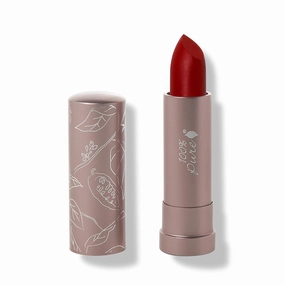 100% PURE Cocoa Butter Matte Lipstick Full Stay All Day Coverage, Lasting Moisturizing & Softening Natural Lip Color for All Skin Tones Vegan Fruit Pigmented Blood Orange (Classic Brick Red) - 0.15 oz