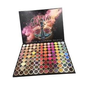108 Colors Eyeshadow Palette Smooth Delicate Glitter for Wedding