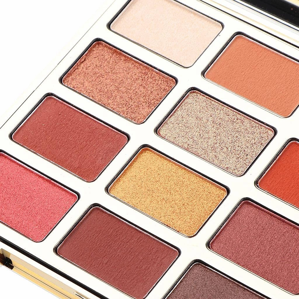 12 Colors Matte Eyeshadow Set, Super Highly Pigmented Eye Shadows - Create Dramatic or Daily Makeup, Long Lasting & Easy to Blend - Mermaid Gradient, Pearly - Bright Glittering Stars