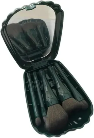 14-Piece Green Cloud Makeup Brush Set Ultra-Soft Beginner Powder Brush Eyeshadow Cosmetic Suit Bucket Pack 1