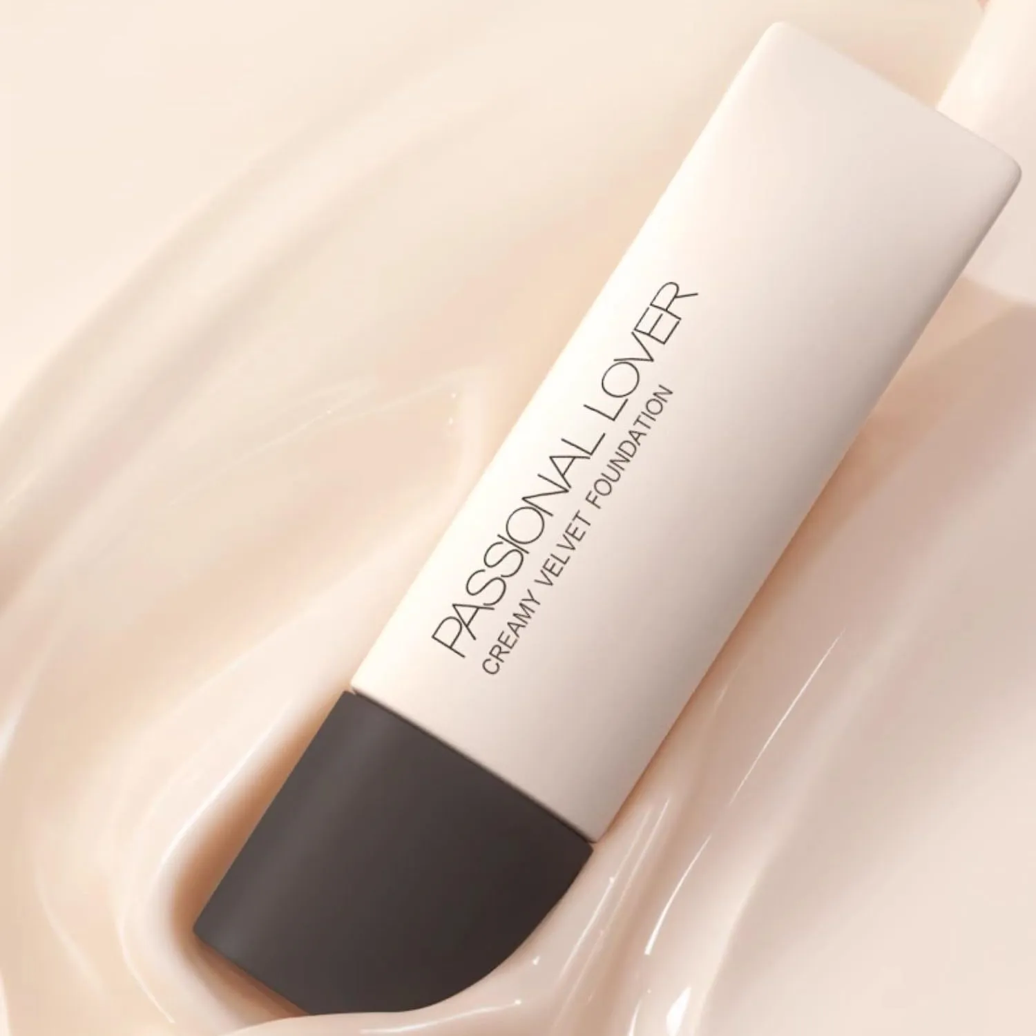 1PC PL Creamy Velvet Foundation Verion 1.0 / Version 2.0, Transparent/Full Coverage Foundation, Create Flawless Makeup Foundation For Dry & Dry Combination Skin (#00, 30g)