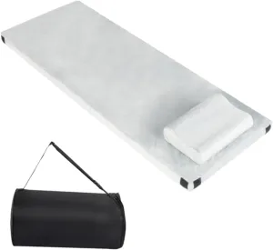 3 Inch Memory Foam Mattress for Camping, Travel, Tent Sleeping Pad with Carry Bag and Strap