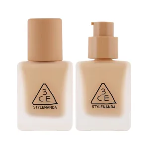 3CE Velvet Fit Foundation #DEEP BEIGE Skin Cover Long-Lasting