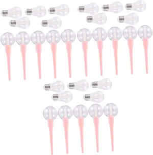 3sets 10pcs Lip Gloss Tube Refillable Lip Color Containers for Women Safe Easy Transfer with Lid Styles 10pcs*3