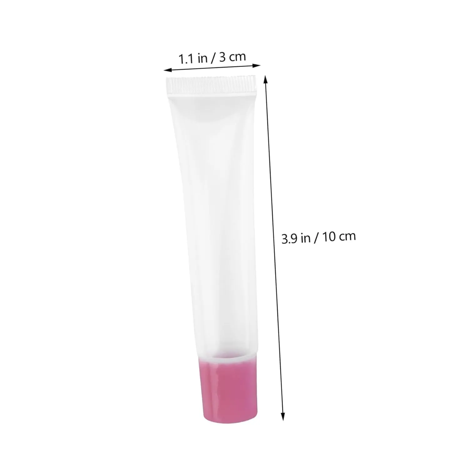 50pcs Clear Lip Gloss Tubes for Easy Dispensing of Lip Balm Lotion and Lightweight Soft Plastic Containers Sealing for Travel and Outings