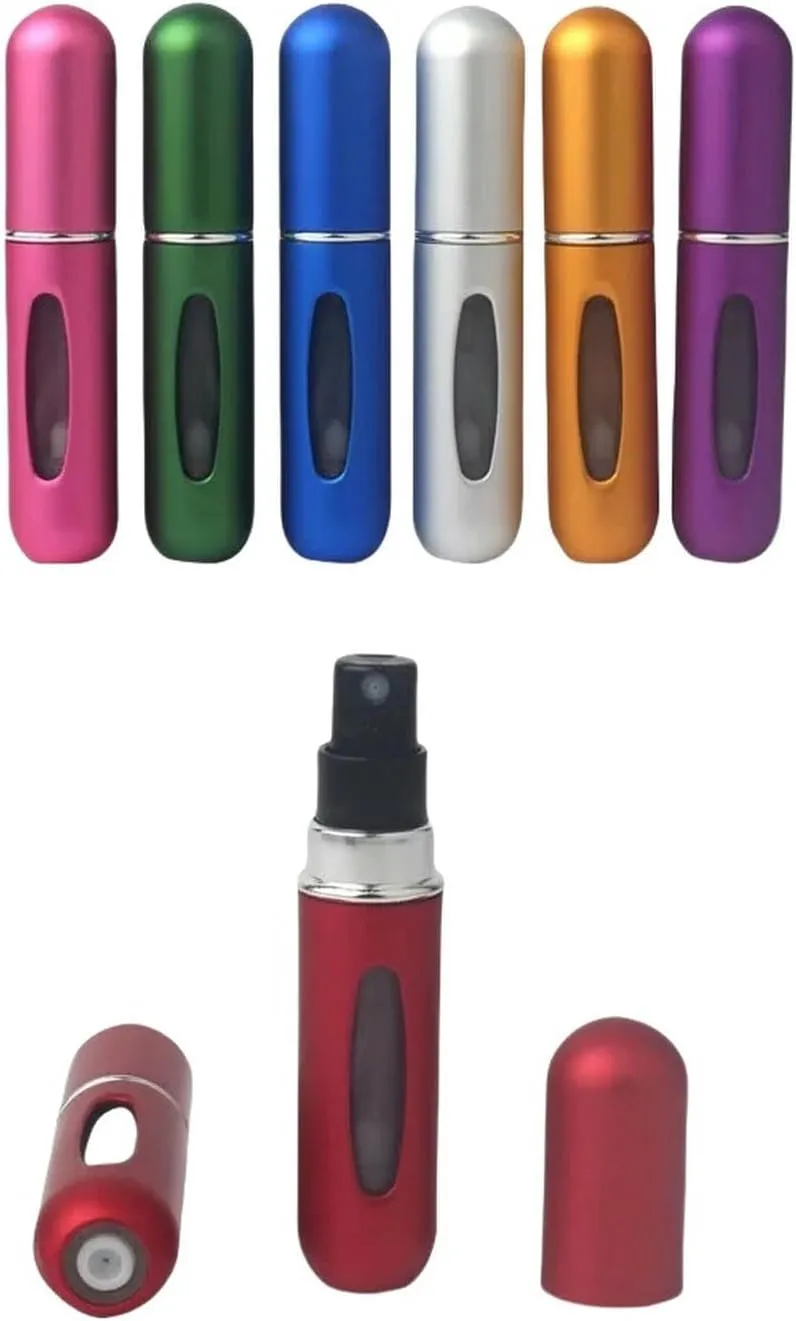 5/8Ml Perfume Atomizer Portable Liquid Container for Cosmetics Traveling Mini Aluminum Spray Perfume