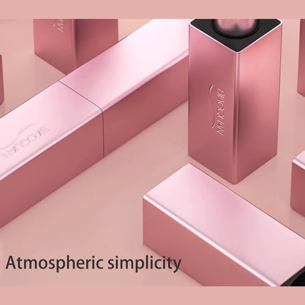6 Colos Matte Waterproof LipStick Summer Long Lasting Lip Makeup Set No Fade Pigmented Lip Stick Cosmeitc Gift Kits (005)