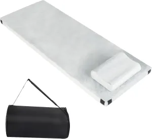 75" D x 25" W x 3" H Memory Foam Camping Mattress