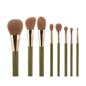 8Pcs Traveling Makeup Brushes Set Powder Blush Eye Shadow Blending Eyeshadow Make Up Brush