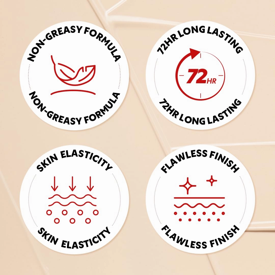 [*Mini Size*] TIRTIR Mask Fit Red Cushion Foundation | Full coverage, Weightless, Skin fit, Satin Glow Finish, Korean Makeup, beauty, Tattoo cover up, Buildable (#13W Cream, 0.15 Fl Oz)
