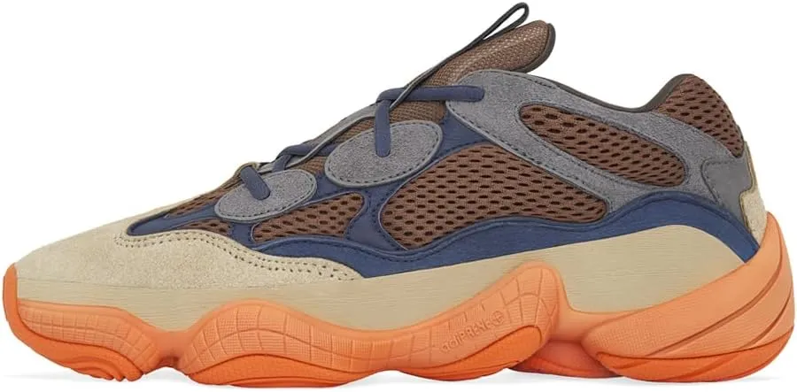 adidas Mens Yeezy 500 Lace Up Sneakers Shoes Casual - Beige