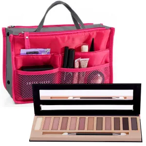 Alayna Eyeshadow Palette Makeup for Eyes 12 Colors Matte Shimmer Metallic Shadow Pallet for Professional or Personal Use   Gift Free Complimentary Cosmetic Bag Organizer Great for Every Woman & Girl