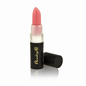Aneley Cosmetics Vegan Lipstick Organic Natural Gluten Free Cruelty Free Moisturizing Nourishing balm Mineral Based lipstick Infused With Powerful Antioxidant Oils vibrant shades (Precious Pink)