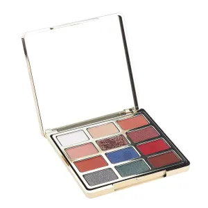 barenx 12 Colors Beautiful Matte Eyeshadow Set Powder Makeup Shadow Palette,Super Highly Pigmented Eye Shadows for Creating Dramatic or Daily Makeup - Blue Stars Sand River