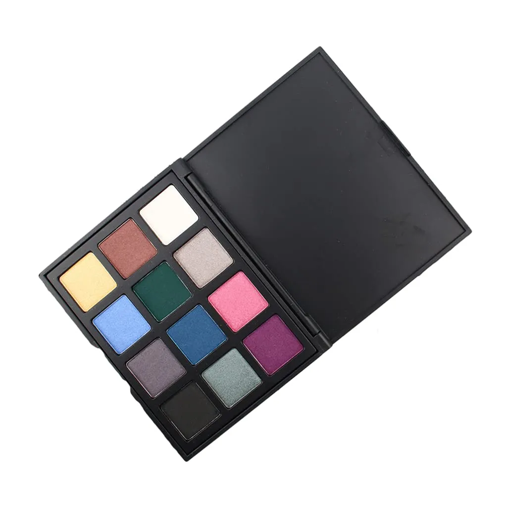 barenx Eyeshadow Palette 12 Colors Shimmer Long Lasting Blendable Natural Colors Make Up Longwear Vibrant Nudes Makeup Pigment Neutrals Cosmetic Gift Kit - 12Z