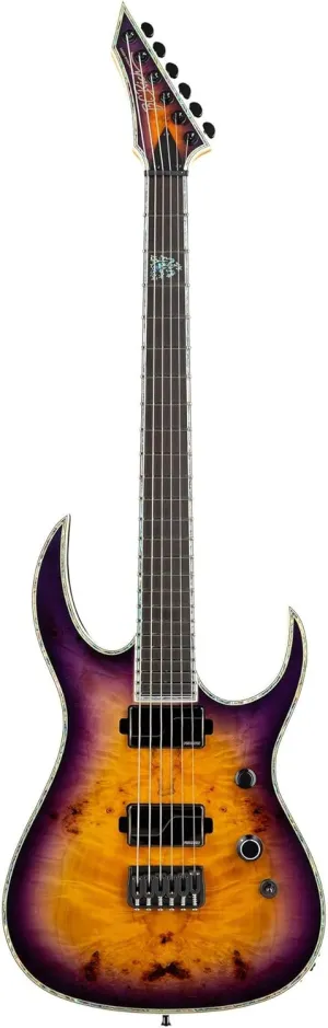 B.C. Rich Chris Kael Warlock Bass Guitar - Satin Black