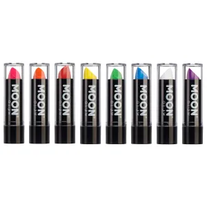 Blacklight Neon UV Lipstick 0.16oz Intense Set of 8 colors – Glows brightly under Blacklights/UV Lighting!