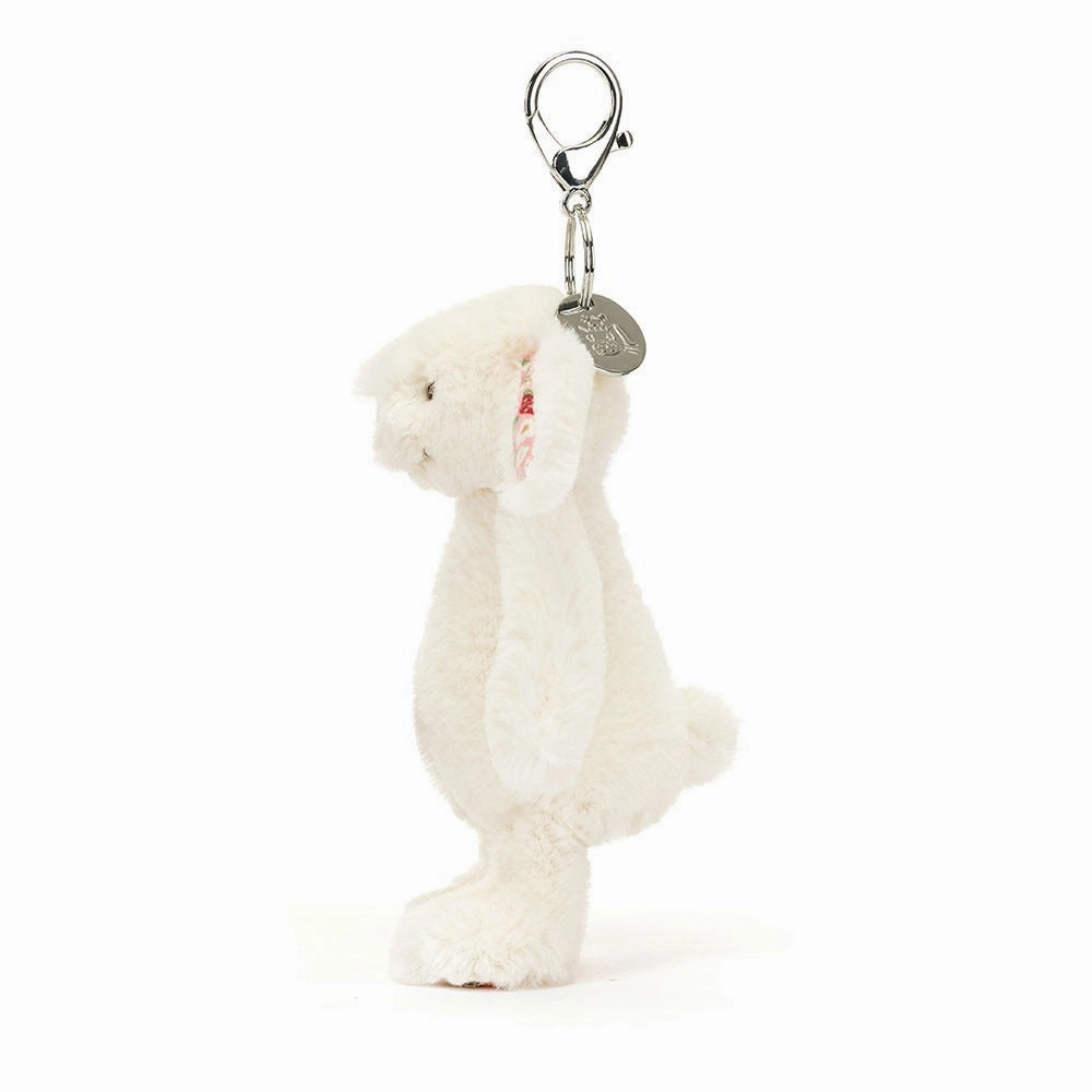 Blossom Cream Bunny 'Berry' Bag Charm