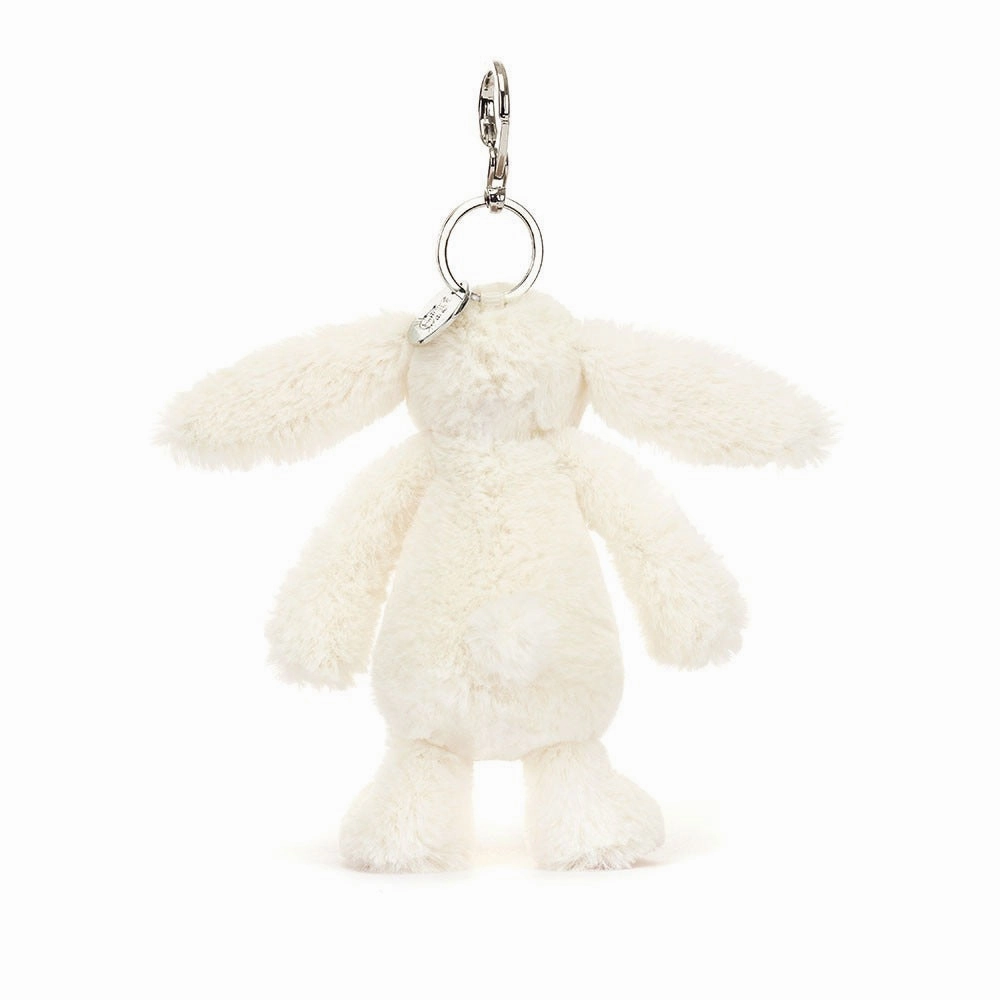 Blossom Cream Bunny 'Berry' Bag Charm