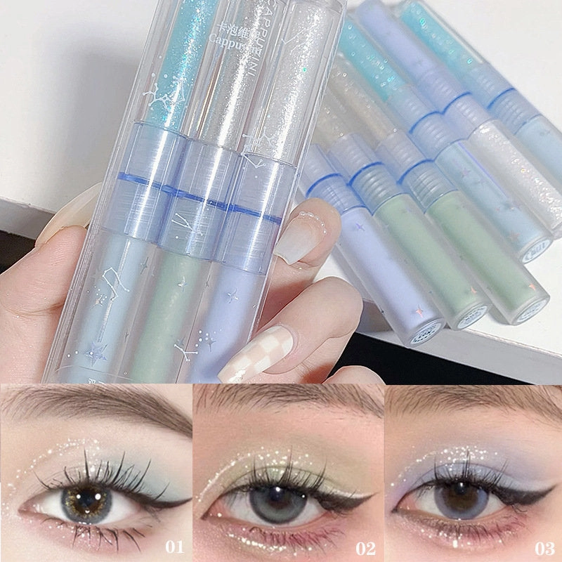 Blue / Green pearlescent eye shadow highlight MK211