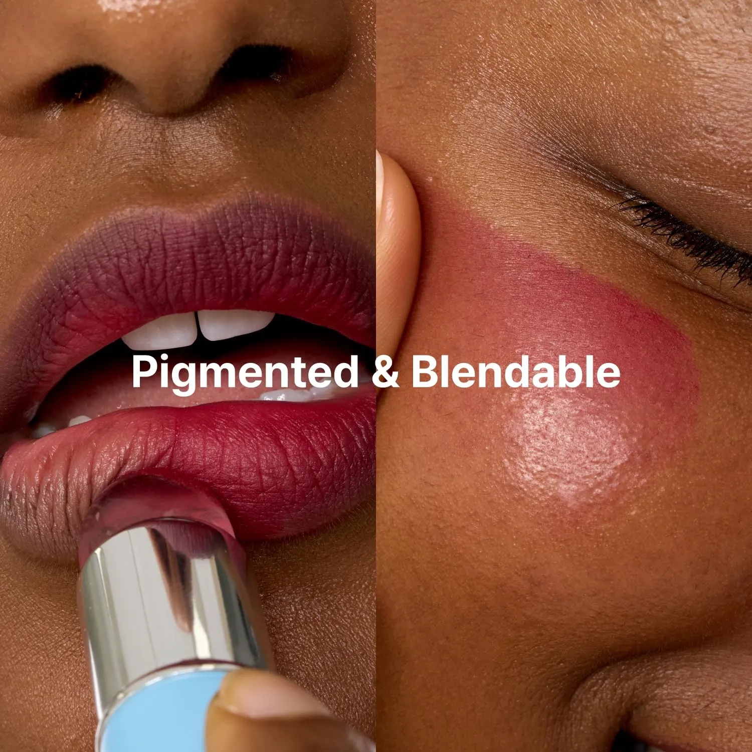 Blurry Pudding Pot | Airbrushed Blush & Lip, Buildable Pigment, Long-lasting, Lightweight, Easy to Blend, Natural Soft Matte Finish - Oh! (Cool Pink) | 0.17 oz