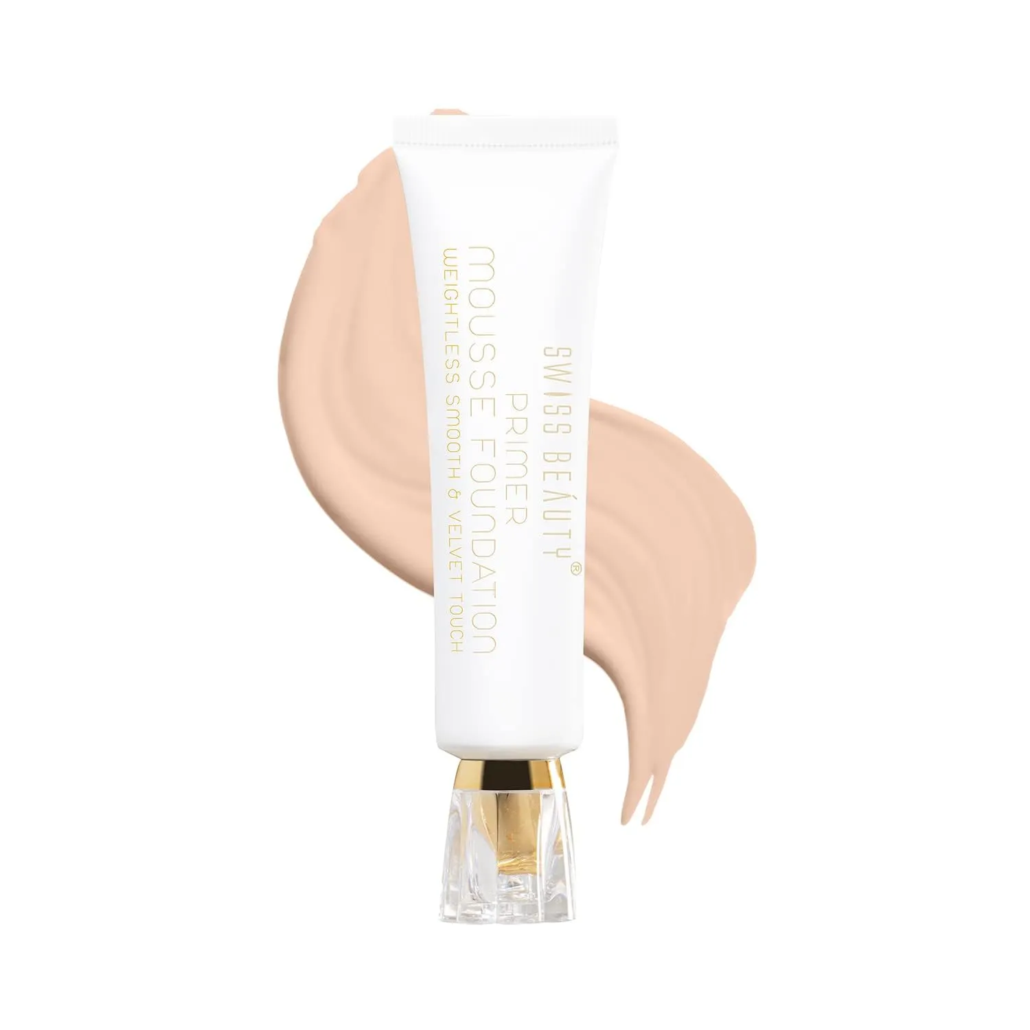 BN Primer Mousse Foundation Weightless Smooth & Velvet Touch, Face Makeup, Natural Beige, 30ml