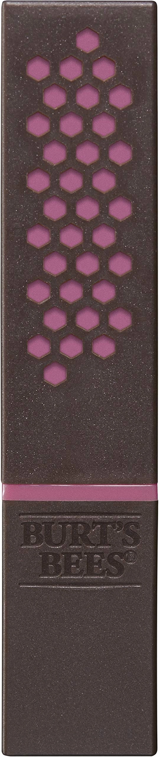 Burts Bees 100% Natural Glossy Lipstick, Pink Pool - 1 Tube