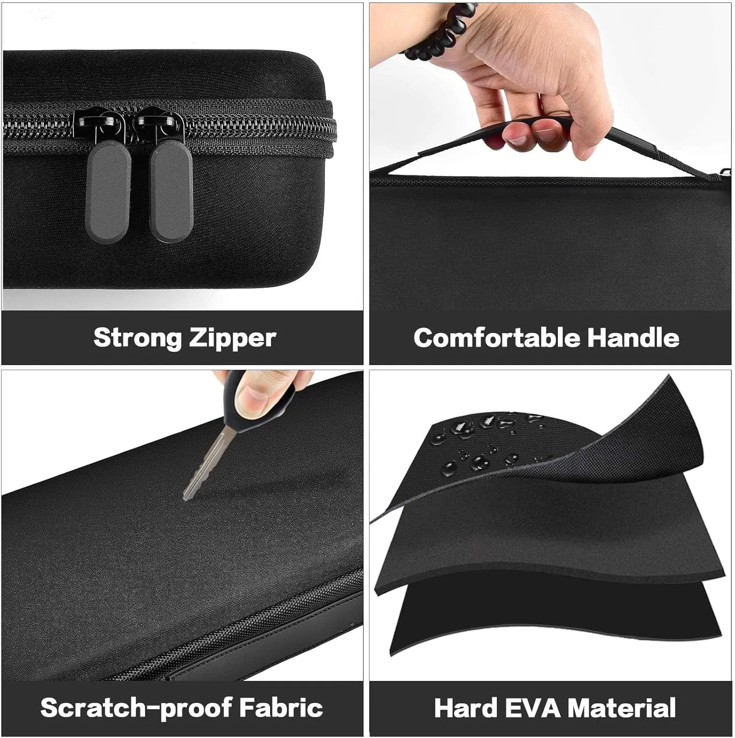 Case Compatible with Houzzi/for NuDerma/for Signstek/for APREUTY/for FAZJEUNE/for NewWay Professional Clinical Portable Handheld High Frequency Skin Wand Machine, 6 Neon & Argon Wands (Only Box)