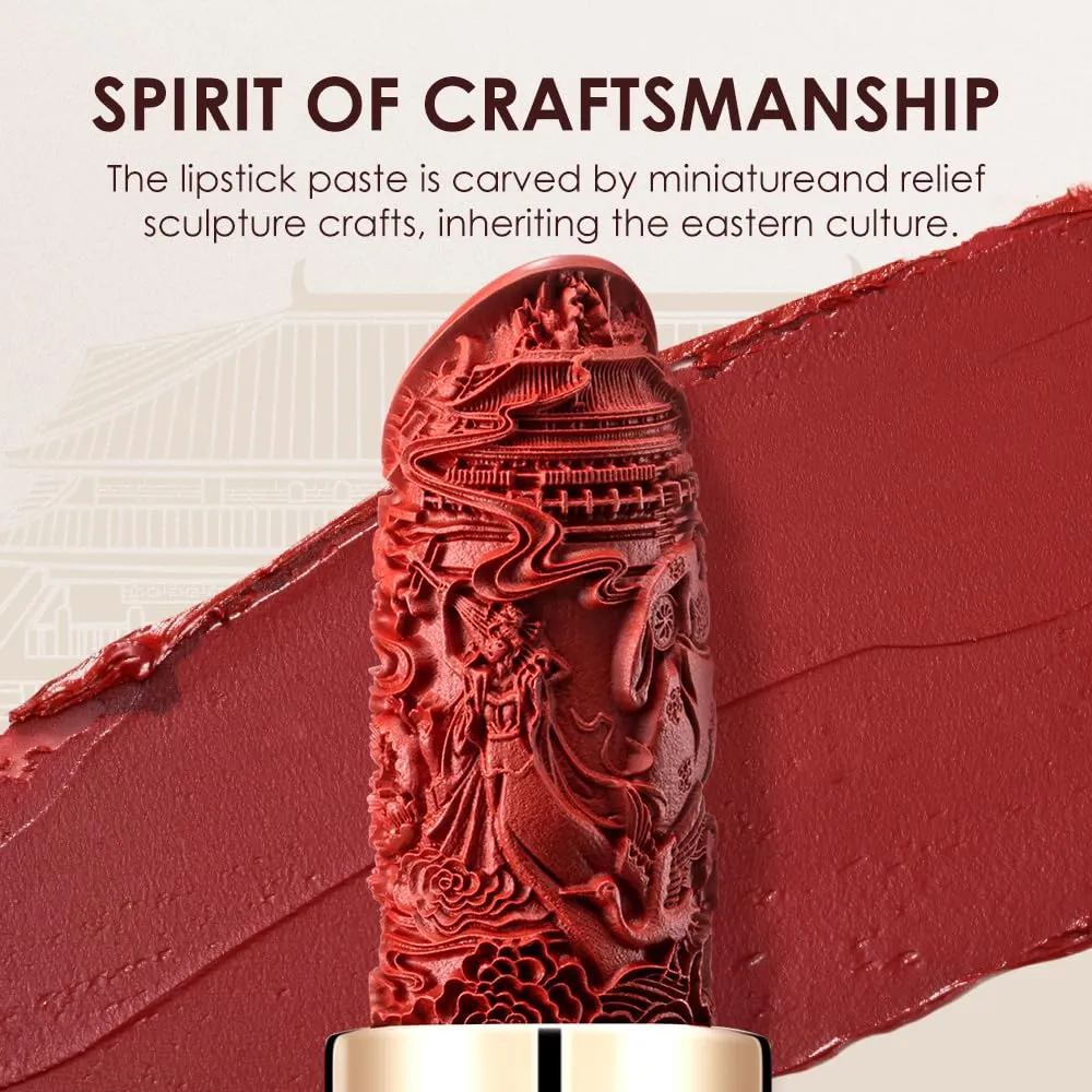Catkin Moist Lipstick Hydrating High Impact Color Infused with Vitamin E and Avocado Oil Smooth Soft Texture Long Lasting Pink Glow Shimmer Finish 133