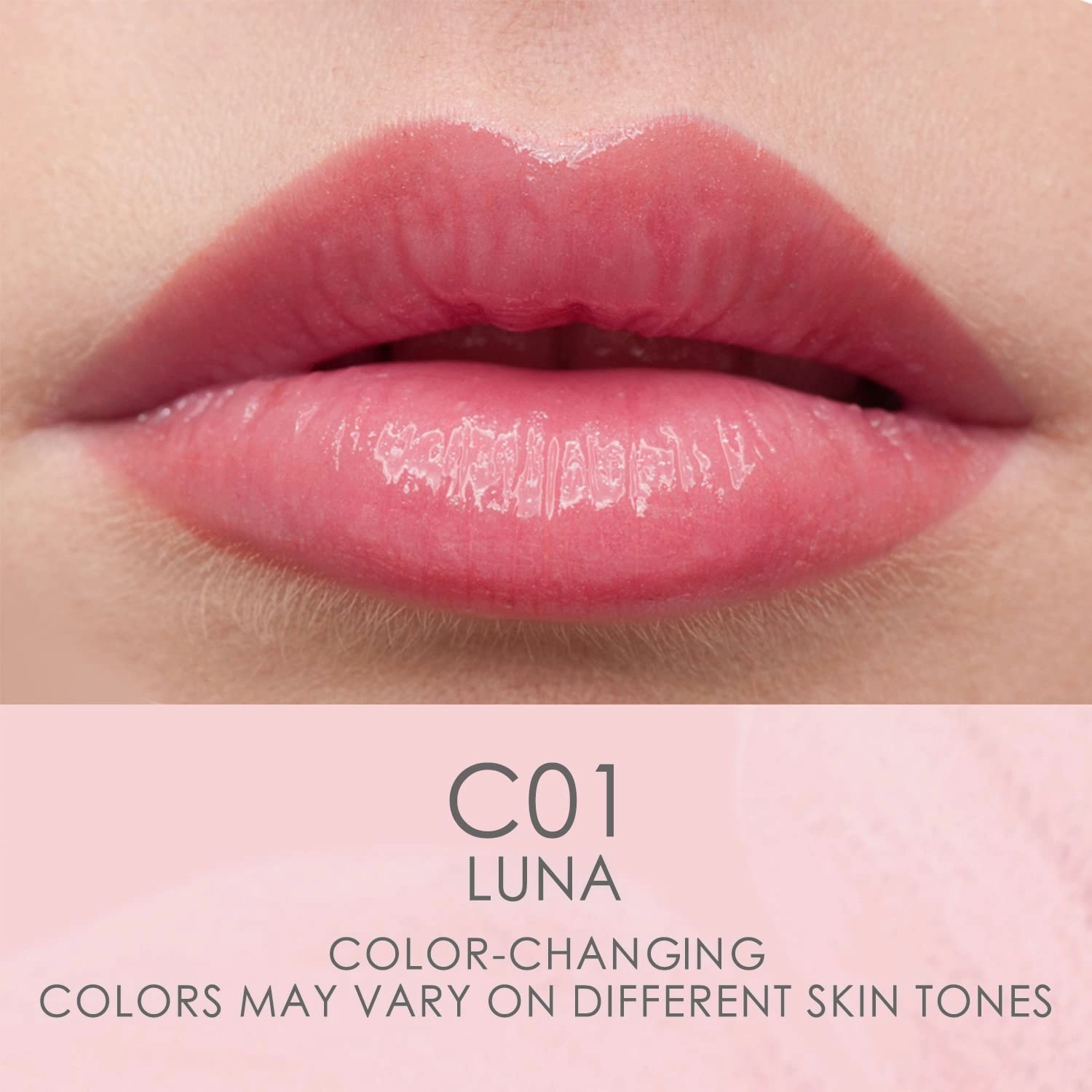 CATKIN Lip Balm Color Tinted Lipstick Ultra Hydrating Lip Deep Moistrurize Chapstick with Vitamin E Nourishing For Cracked & Dry Lips 0.12 oz (2pcs（01 10）)