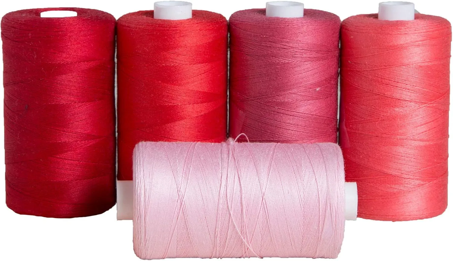 Connecting Threads 100% Cotton Thread Sets - 1200 Yard Spools (Set of 5 - First Blush)