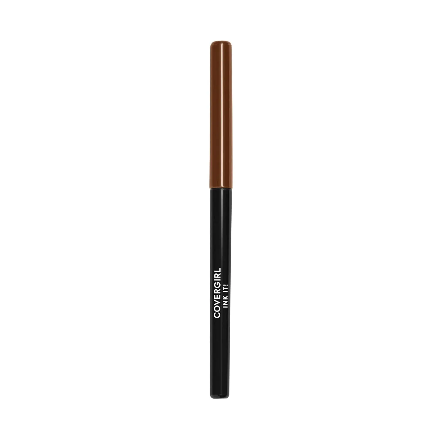 COVERGIRL Ink It! Perfect Point Plus Waterproof Eyeliner, Cocoa Ink 260 (1 Count) (Packaging May Vary) Self Sharpening Long Lasting Waterproof Eyeliner Pencil