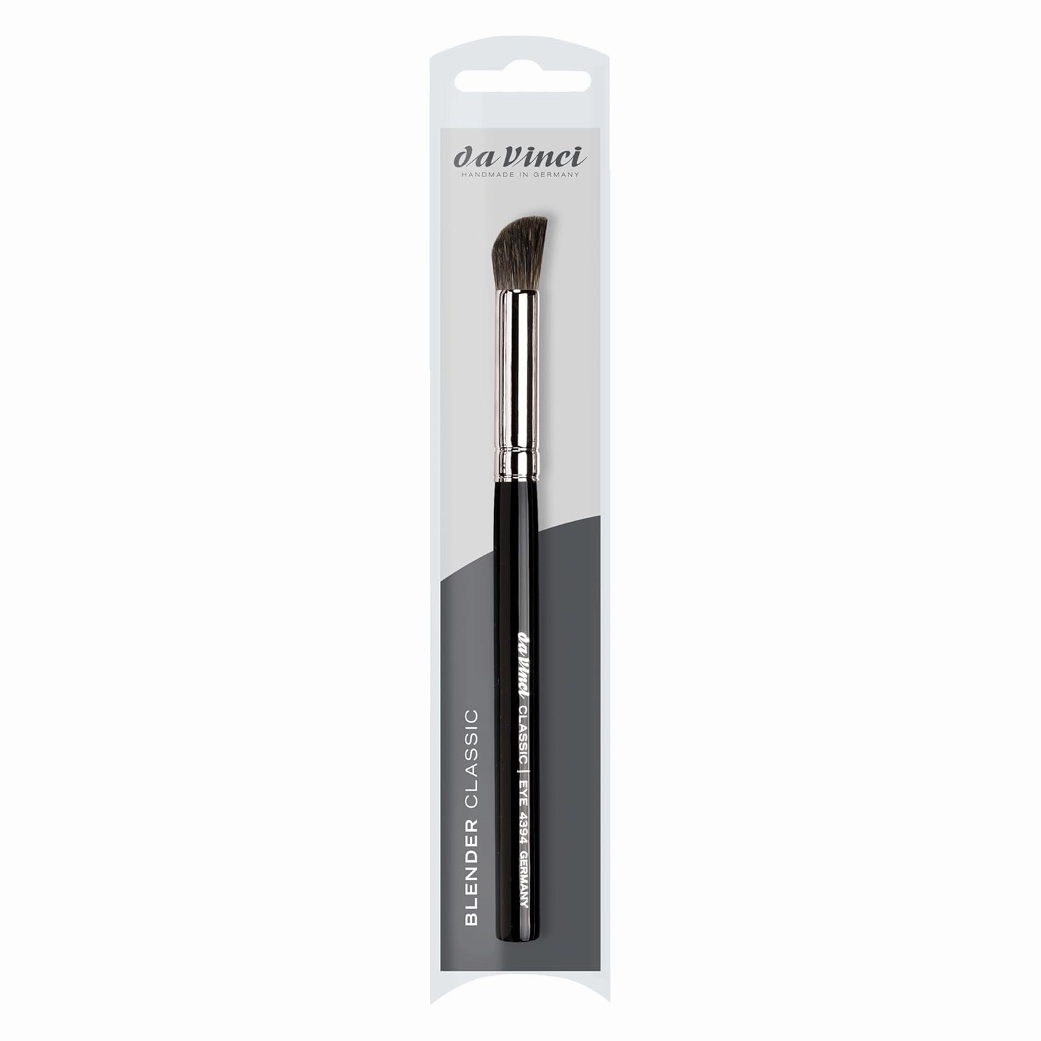 da Vinci Cosmetics Series 4394 Classic Eyeshadow Blender Brush, Angled Oval Natural Hair, 14.9 Gram