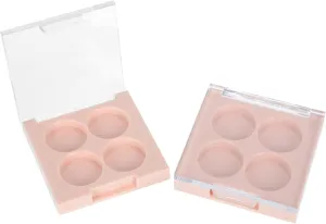 DOITOOL 6pcs Empty Eyeshadow Storage Trays Portable Makeup Organizer for Lipstick Blush Highlighter Compact Design for Travel Daily Use for Sample Display Makeup Application