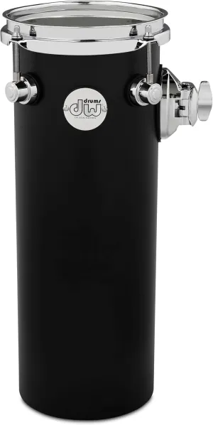 DW Design Series Rata Tom 16x6" - Black Satin (DDAC1606RTBL)