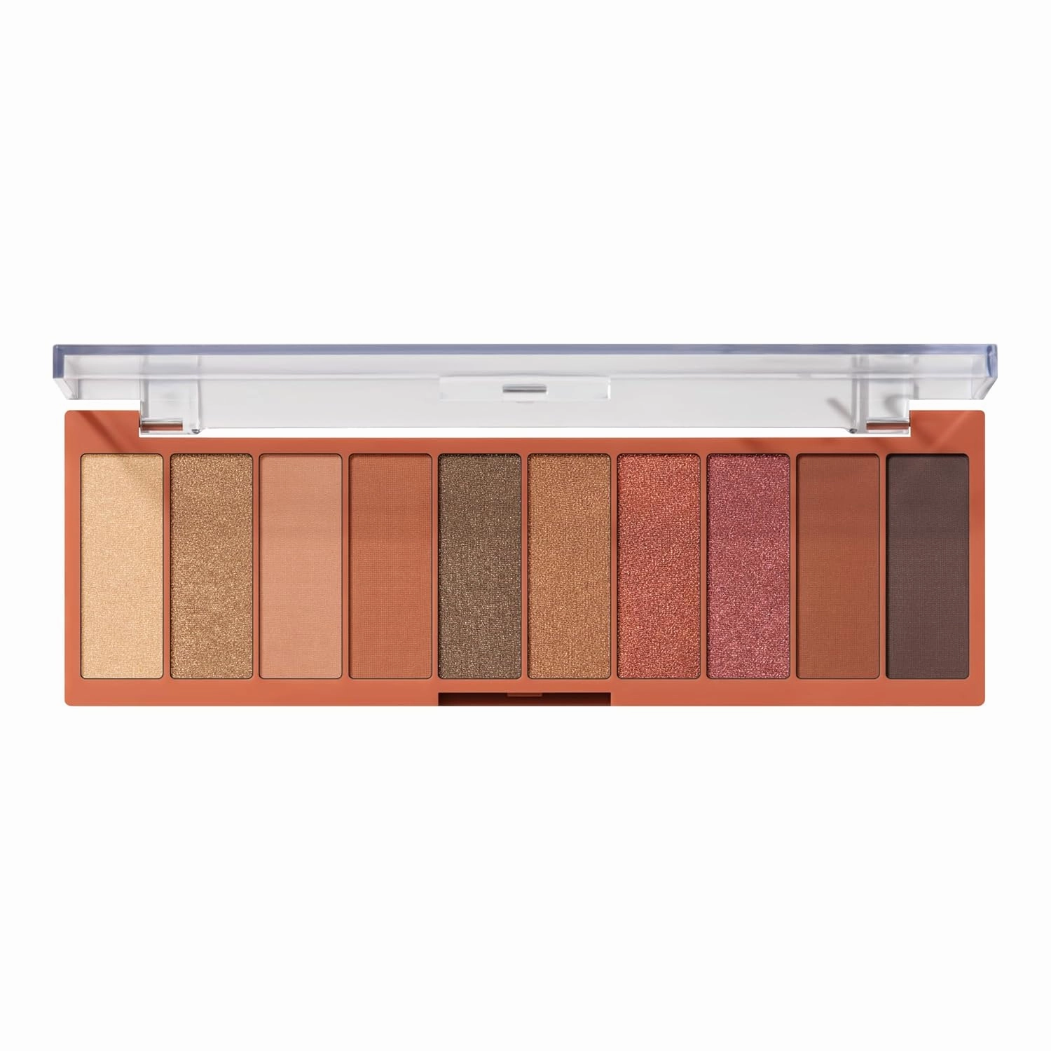 e.l.f. Perfect 10 Eyeshadow Palette, Ten Ultra-Pigmented Bright & Colorful Shades, Blendable Formula, Vegan & Cruelty-Free, So Bright Now