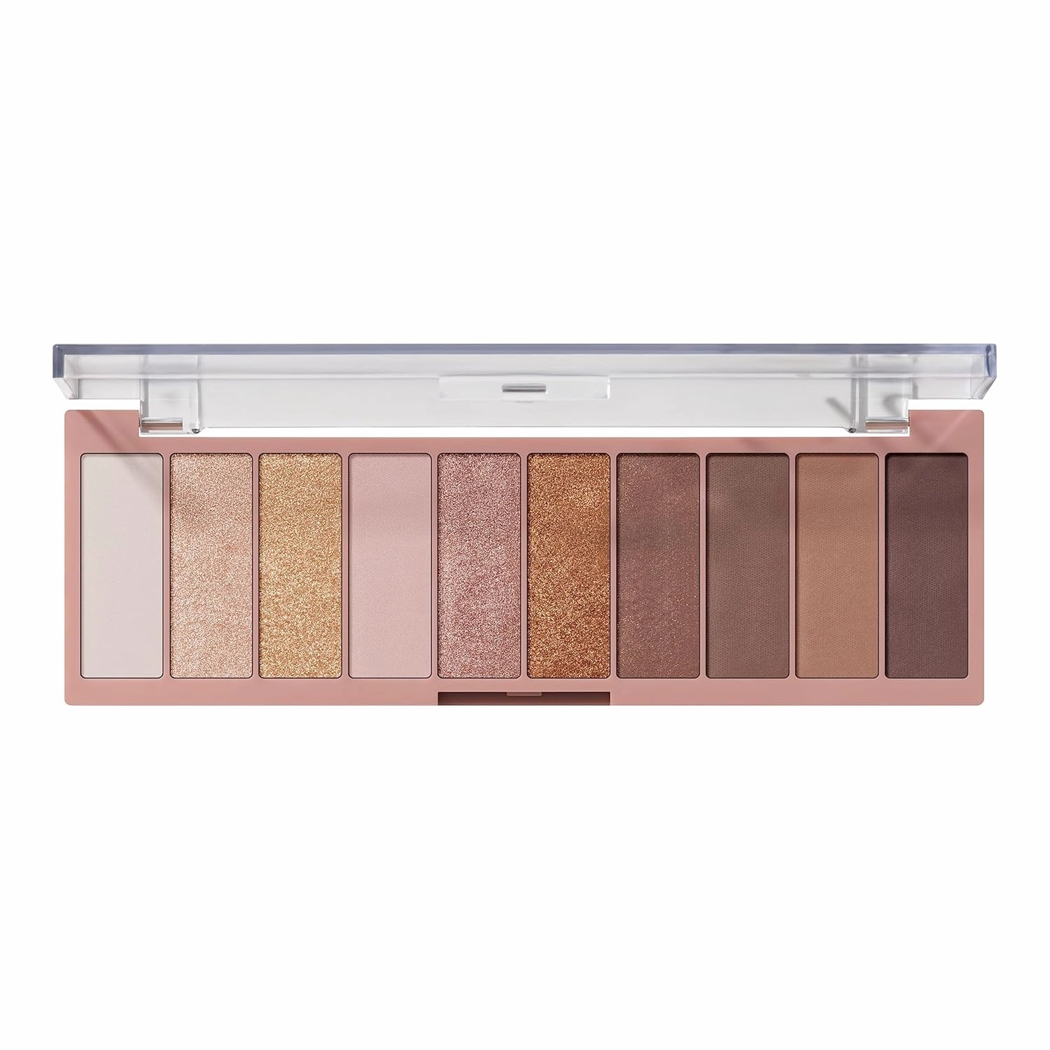 e.l.f. Perfect 10 Eyeshadow Palette, Ten Ultra-Pigmented Bright & Colorful Shades, Blendable Formula, Vegan & Cruelty-Free, So Bright Now