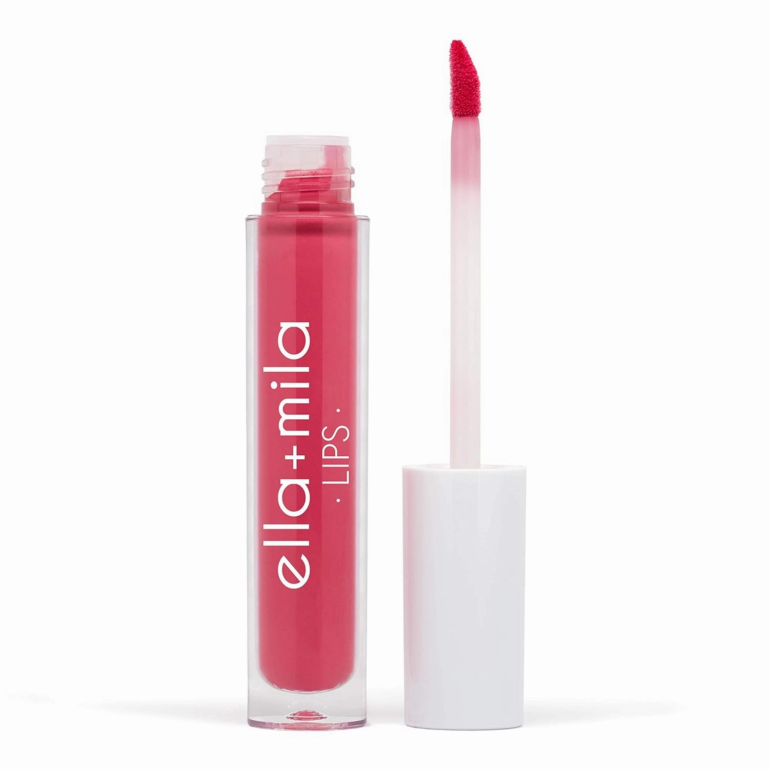 ella mila It's Complicated Pink Liquid Lipstick - Moisturizing Pink Lipstick with Creamy Finish - Lightweight, Non-Sticky & Long Lasting Lipstick with Vitamin E - Cruelty-Free (0.13 fl oz)