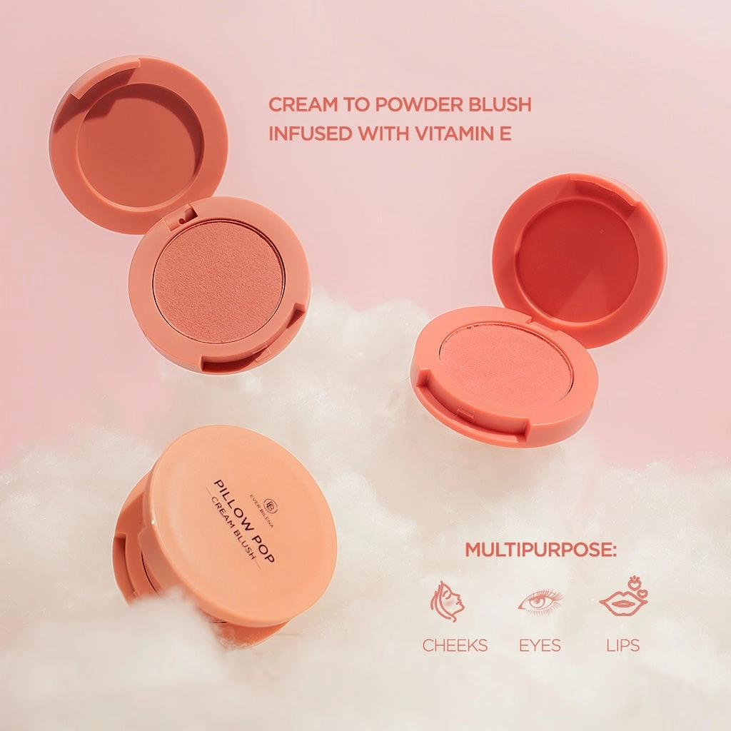 Ever Bilena Pillow Pop Cream Blush | Choose A Shade