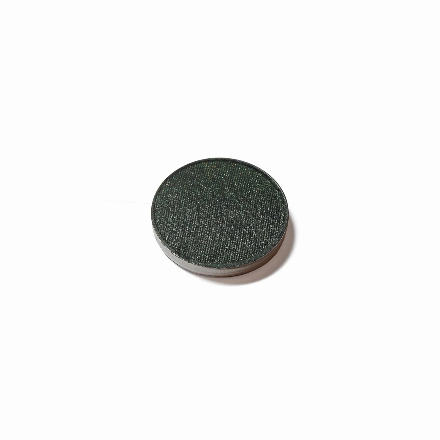 Eyeshadow Refill – 501 Complicated | Deep Forest Green with Emerald Shimmer | Pearlized Finish | Triple Milled | Highly Pigmented | Magnetic Pan for Custom Palettes