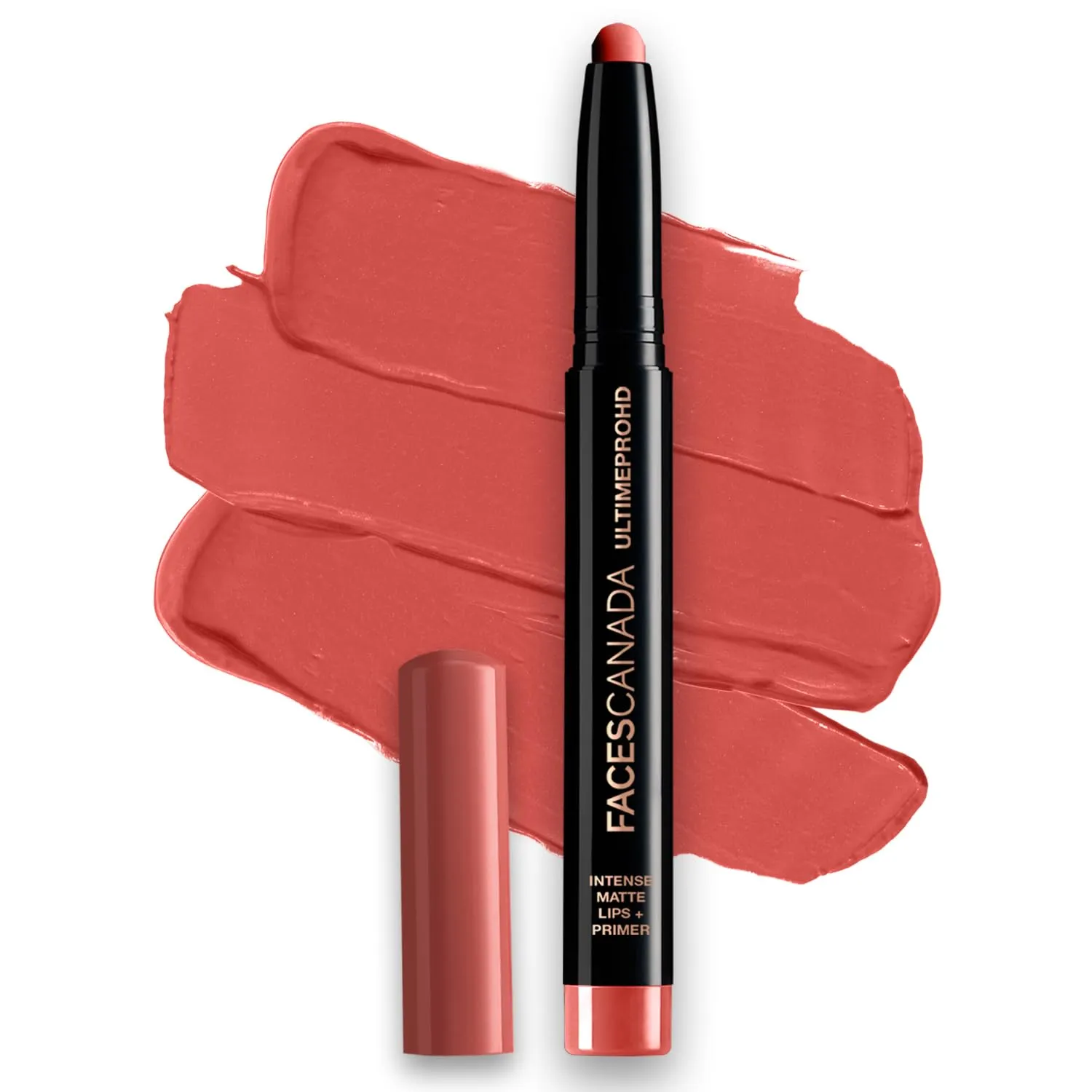 Faces Canada Hd Intense Matte Lipstick, Feather Light Comfort, 10 Hrs Stay, Primer Infused, Flawless Hd Finish, Made In Germany, Brown, Red, Pink, Purple, Nude Lip Color, Obsessed, 0.05 Oz