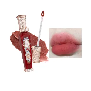 Flower Knows Strawberry Rococo Cloud Lip Cream,Velvety Matte Liquid Lipstick,Red Lipstick,Long Lasting Lip Stain,Kiss-proof Blurred Lipstick for Girls&Women,0.12 Fl Oz(S07 Lychee Tea)