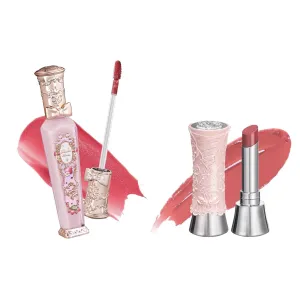 Flower Knows Violet Strawberry Rococo Glitter Lip Gloss G02 Rasberry Booze Swan Ballet Shine Solid Lip Gloss Stick B02 Mary Jane