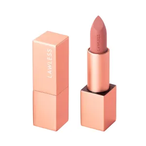 Forget the Filler Lip-Plumping Line-Smoothing Satin Cream Lipstick, Femme, Pink, 0.1 Ounce