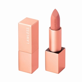 Forget the Filler Lip-Plumping Line-Smoothing Satin Cream Lipstick, Tropic, Pink, 0.1 Ounce
