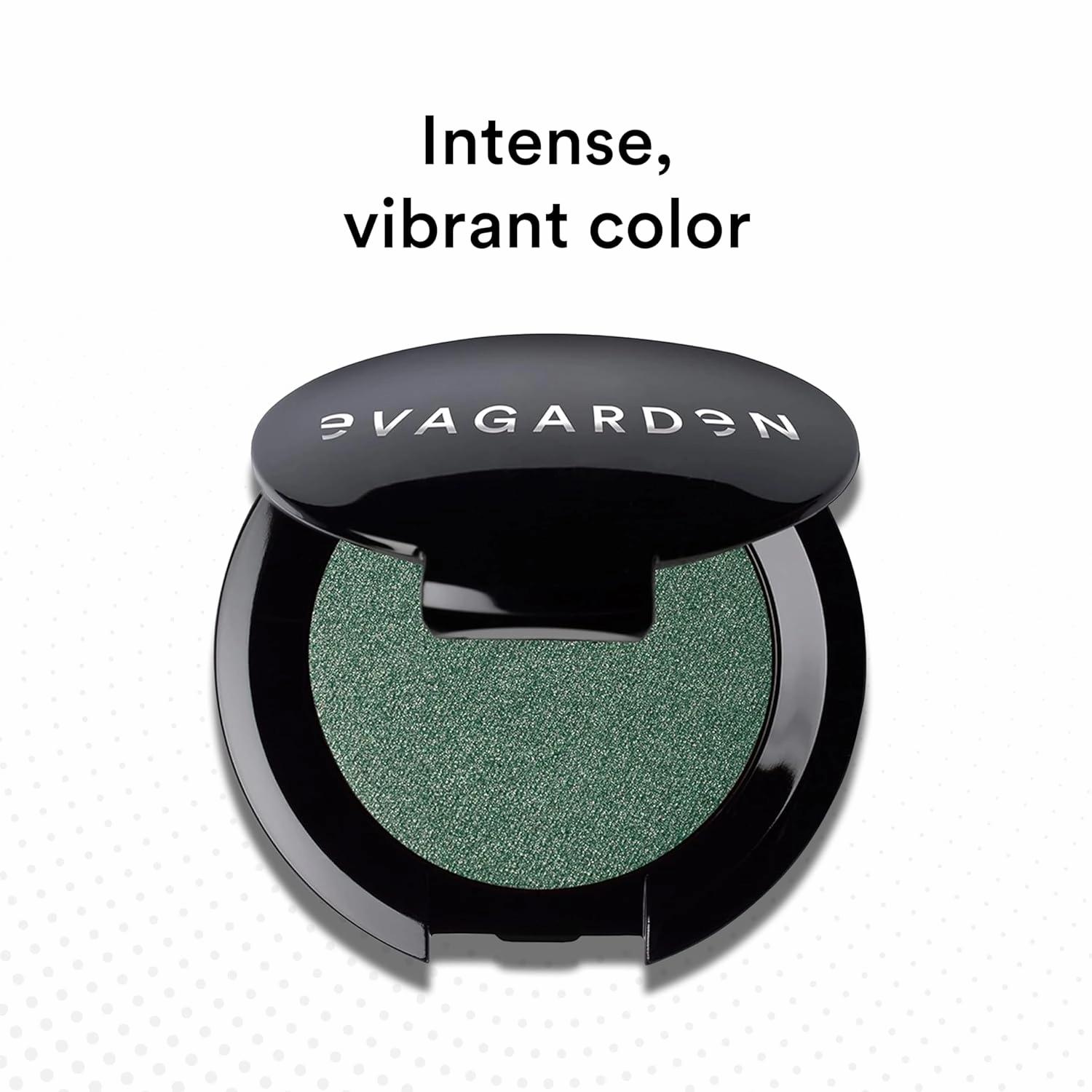 Glaring Eye Shadow - Metallic Effect with Exceptional Hold - Glittering Color with Velvety Finish - Light Formula with Pigments and Pearls Enhances Makeup - 260 Oil Green - 0.08 oz