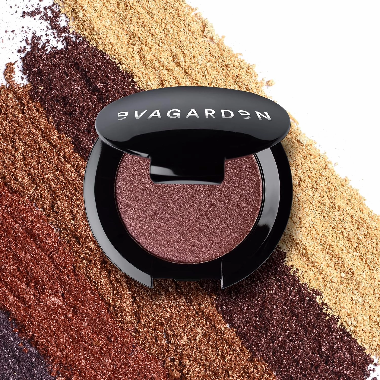Glaring Eye Shadow - Metallic Effect with Exceptional Hold - Glittering Color with Velvety Finish - Light Formula with Pigments and Pearls Enhances Makeup - 276 Mineral Red - 0.08 oz