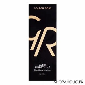 Golden Rose Satin Smoothing Fluid Foundation, 23, Paraben Free, SPF 15
