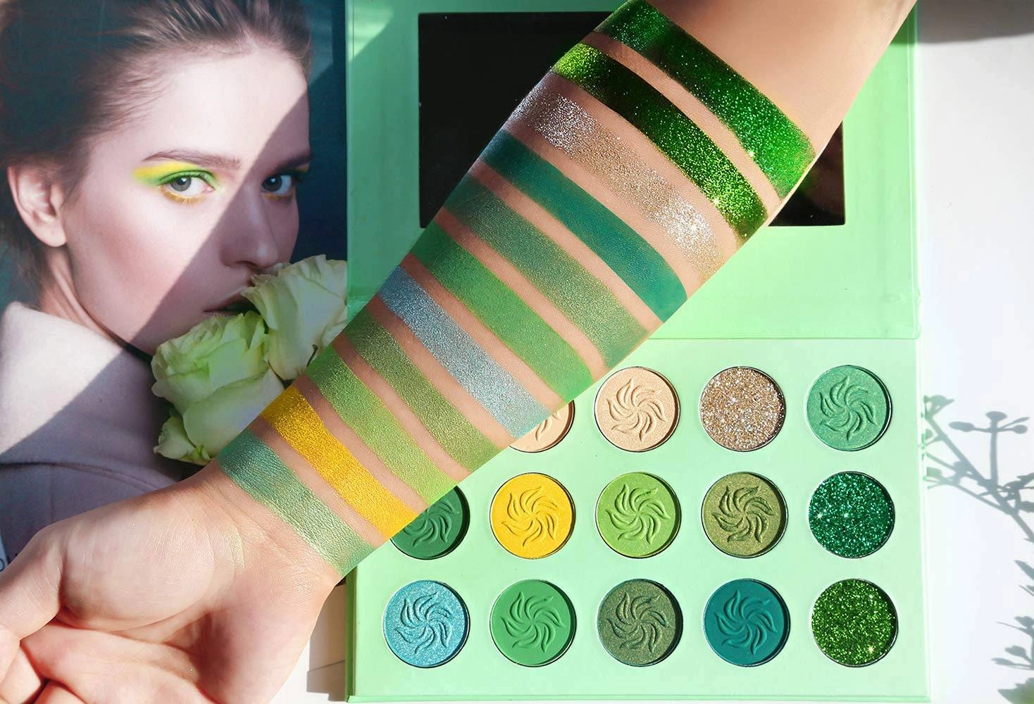 Green Eyeshadow