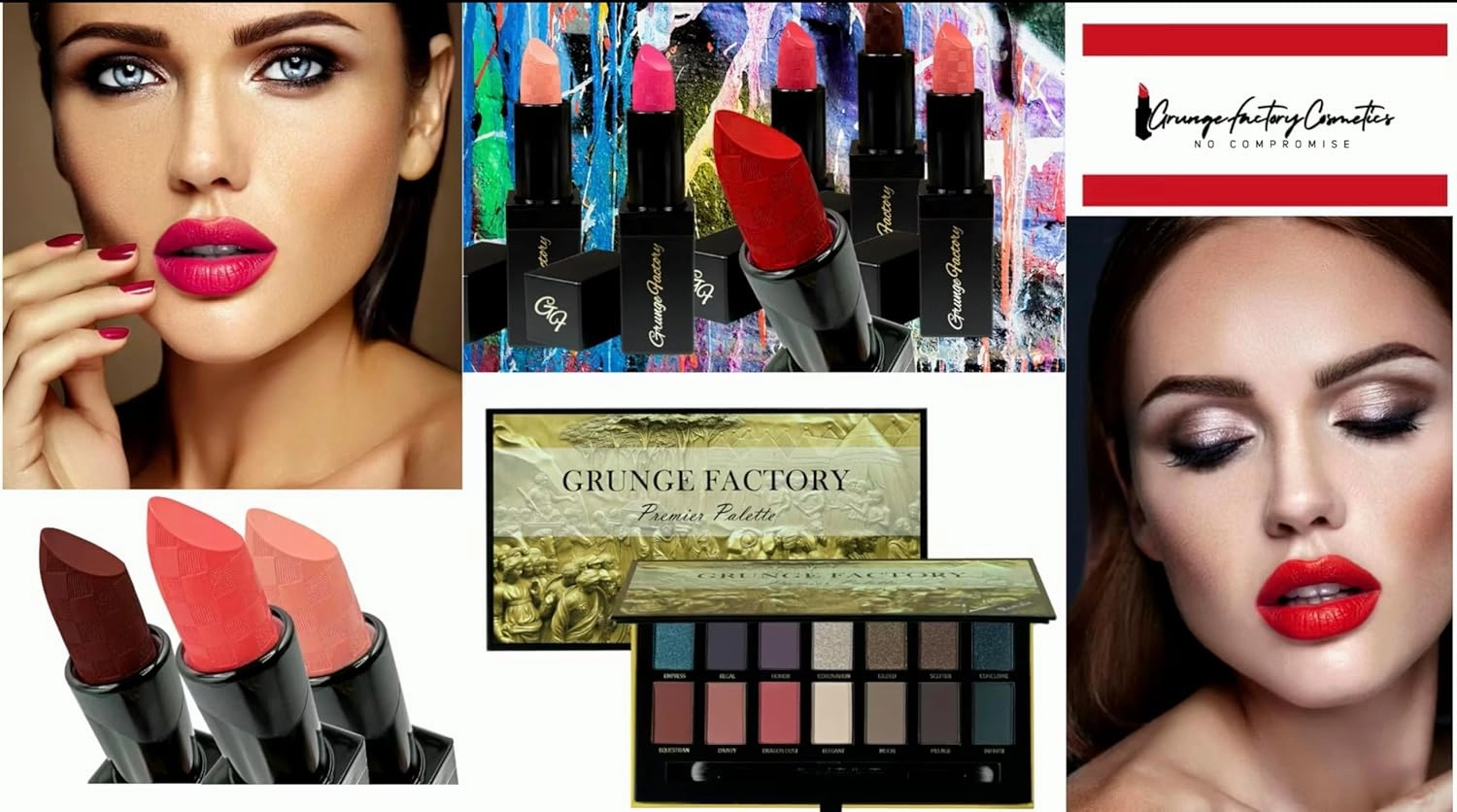 Grunge Factory® Moisture Matte Lipsticks in Absolutely Not